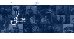 Desktop Screenshot of guitarlessons.be